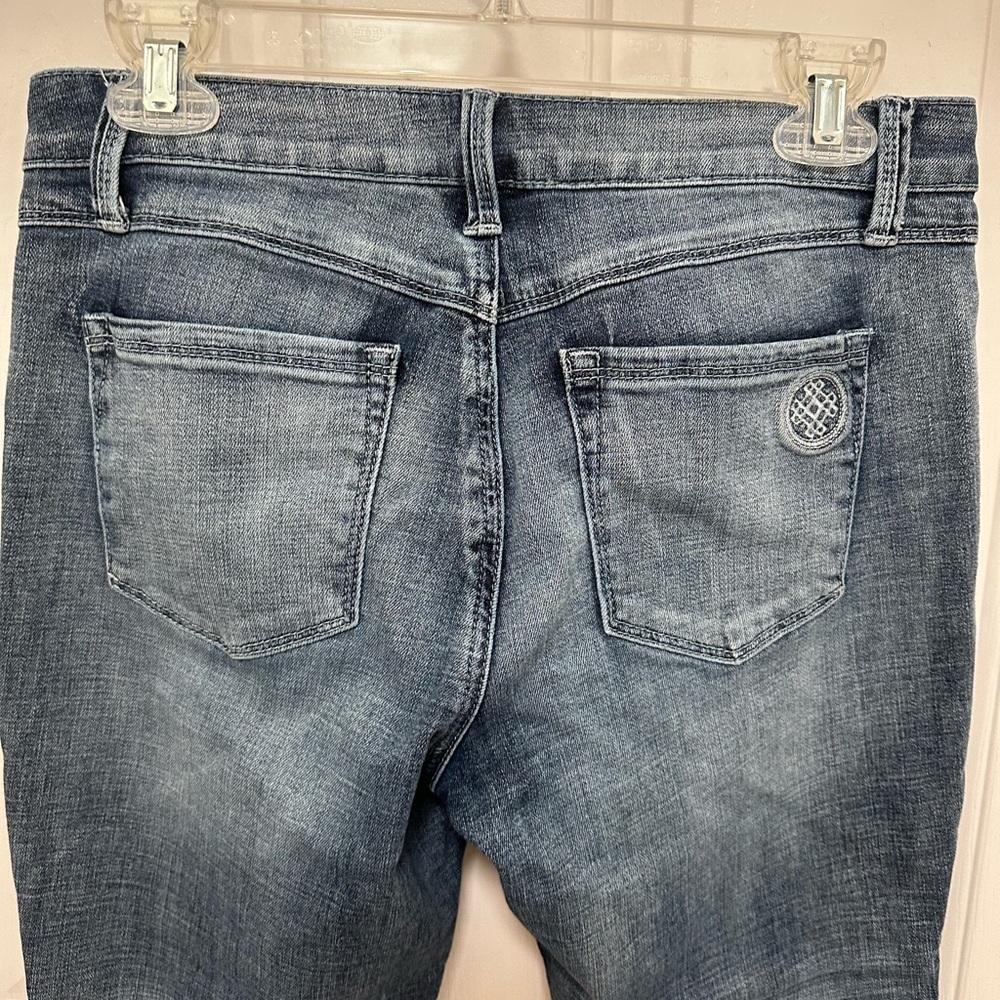 Laurie Felt Mid Blue Ankle‎ Crop Jeans women’s size 6P - Picture 6 of 7